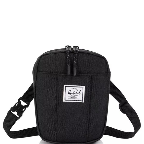 NWOT HERSCHEL SUPPLY CO. Cruz Black Crossbody Bag - Picture 1 of 4
